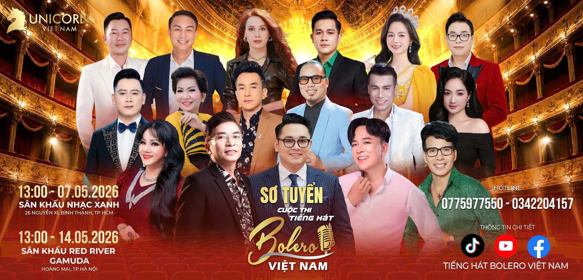 Cuộc Thi Tiếng Hát Bolero Việt Nam/ Vòng Bình chọn Miền Bắc