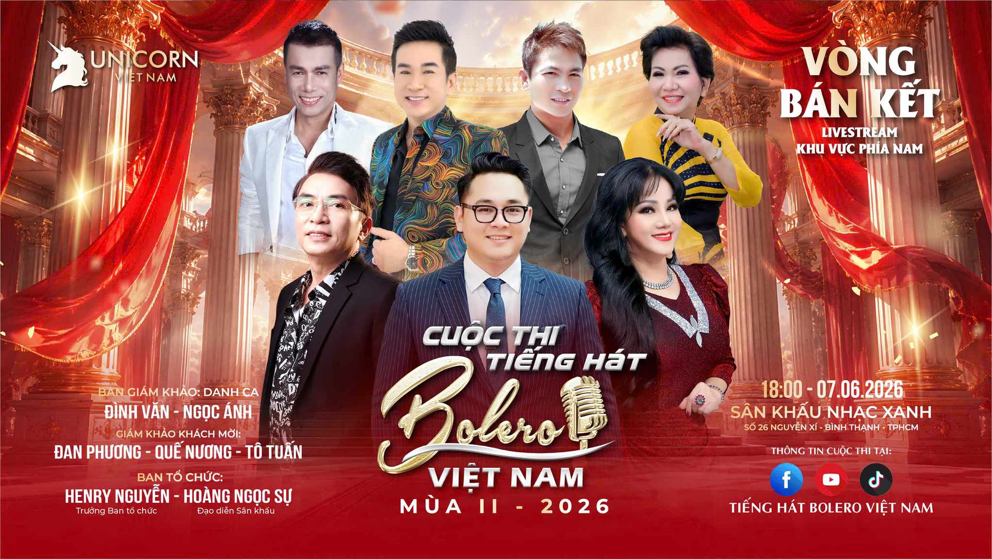 Cuộc Thi Tiếng Hát Bolero Việt Nam/ Vòng Bình chọn Miền Bắc